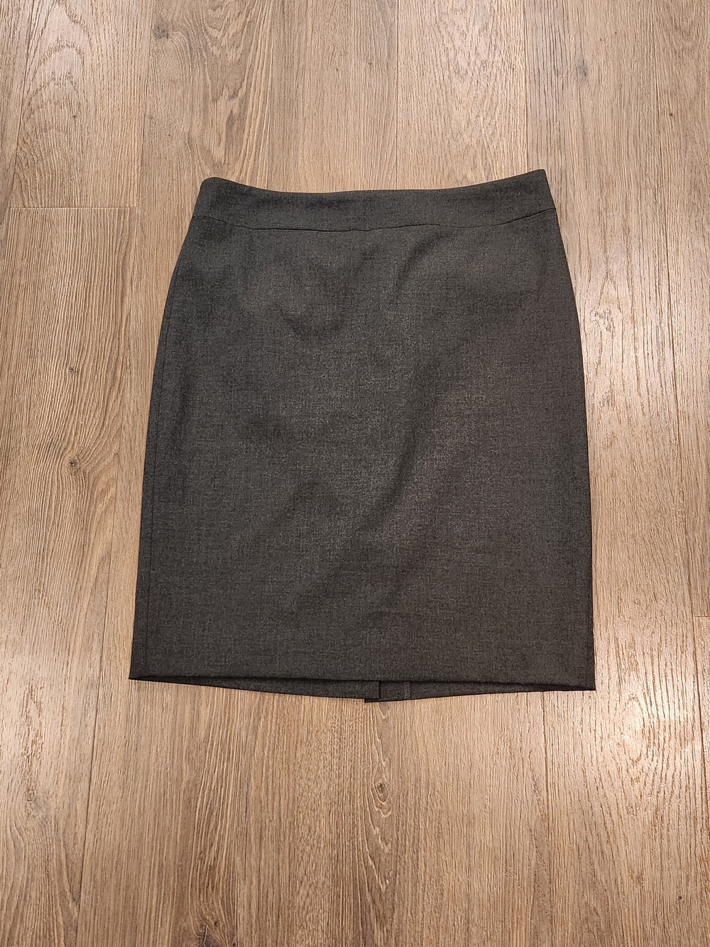 NWT Jones New York Charcoal Gray Lined Classic Pencil Skirt - Size 8